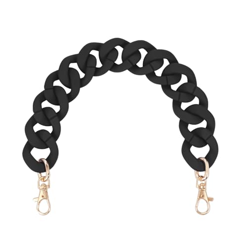 Beatifufu Schwarzer Langlebiger Taschenkettengurt aus Umweltfreundlichem Material Leichter Ersatz Schulterriemen mit Stabilen Haken Passend für Handtaschen Schulter und Tragetaschen Beatifufu Schwarzer Langlebiger Taschenkettengurt aus Umweltfreundlichem Material Leichter Ersatz Schulterriemen mit Stabilen Haken Passend für Handtaschen Schulter und Tragetaschen von Beatifufu