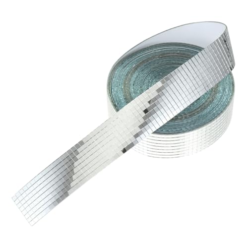 Beatifufu Selbstklebende Mosaik Wandaufkleber Silber Glas Spiegelfliesen für DIY Wohnraumdekoration Küche Bad Wohnzimmer Beatifufu Selbstklebende Mosaik Wandaufkleber Silber Glas Spiegelfliesen für DIY Wohnraumdekoration Küche Bad Wohnzimmer von Beatifufu