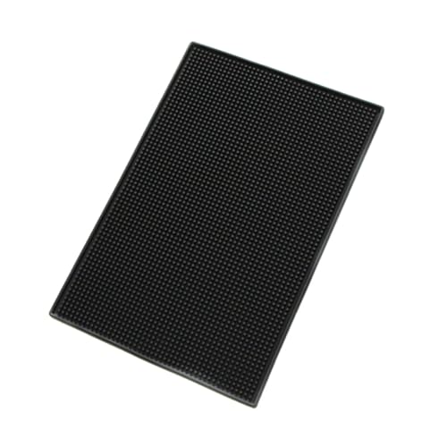 Beatifufu Silikon Abtropfmatte mit Tiefen Rillen Rutschfest Drainagepad für Bar und Küche Groß Quadratisch für Geschirr und Obst von Beatifufu