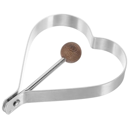 Beatifufu Spiegelei Form Herzform Langlebiger Eierformer für Bratpfanne Einfache Handhabung für Frühstück DIY Eier und Pfannkuchen Spiegeleiform Kitchen Egg Cooking Mold Beatifufu Spiegelei Form Herzform Langlebiger Eierformer für Bratpfanne Einfache Handhabung für Frühstück DIY Eier und Pfannkuchen Spiegeleiform Kitchen Egg Cooking Mold von Beatifufu