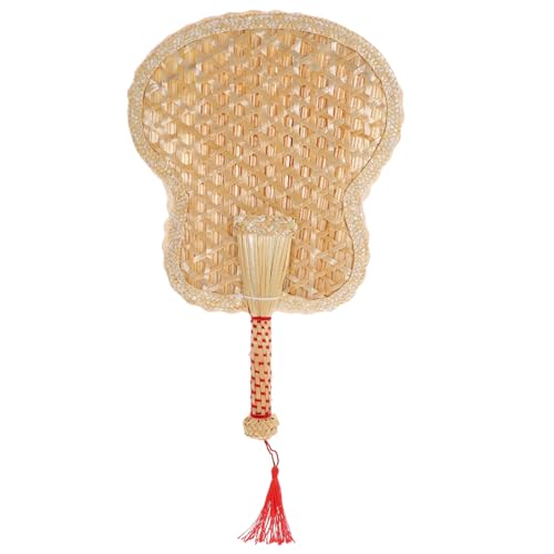 Beatifufu Stroh Handfächer Handgewebt Natürlicher Sommer Handventilator Tragbar Leicht Robust Für Outdoor Dekor Tanz Büro Beatifufu Stroh Handfächer Handgewebt Natürlicher Sommer Handventilator Tragbar Leicht Robust Für Outdoor Dekor Tanz Büro von Beatifufu