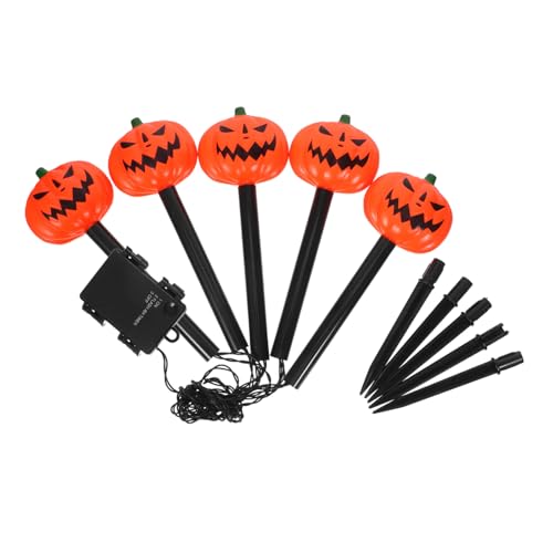 Beatifufu Teilige Halloween Kürbis LED Bodenstecker Outdoor Gartenleuchte für Rasen Wegdekorationen mit Batteriefach Beatifufu Teilige Halloween Kürbis LED Bodenstecker Outdoor Gartenleuchte für Rasen Wegdekorationen mit Batteriefach von Beatifufu