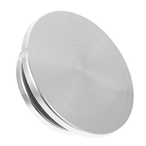 Beatifufu Töpferwaren -Platten -Turntable -Werkzeug Drehscheibe Für Töpferscheiben Ton Formen Tonrolle Töpferscheibe Bildhauerrad Drehteller Für Töpferwaren Aluminiumlegierung Silber von Beatifufu