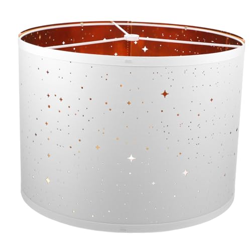 Beatifufu Universeller Stoff Lampenschirm für Haushalt Leichte Schützende Lampenabdeckung Einfache Installation Geeignet für Tisch Steh und Wandleuchten in Wohnzimmer und Schlafzimmer von Beatifufu