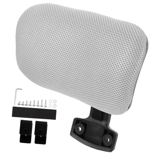 Beatifufu Verstellbare Bürostuhl Kopfstütze Nackenkissen mit Clip zur Nachrüstung Ergonomischer Nackenstütze für Computerstuhl und Schreibtischstuhl Komfortable Kopfstütze für Büro und von Beatifufu