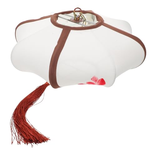 Beatifufu Vintage Stofflampenschirm Ufo Pendelleuchte Weiches Licht Einfache Montage Asiatischer Stil für Restaurant Wohnzimmer Flur Dekorative Retro Lampe Gemütliche Beleuchtung Beatifufu Vintage Stofflampenschirm Ufo Pendelleuchte Weiches Licht Einfache Montage Asiatischer Stil für Restaurant Wohnzimmer Flur Dekorative Retro Lampe Gemütliche Beleuchtung von Beatifufu