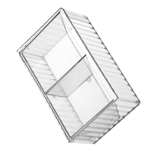 Beatifufu Wandmontierter Pet Organizer Box mit Deckel Kompakte Aufbewahrungsbox für Wattestäbchen Wattepads Haargummis und Kleinteile Staubdicht Multifunktional für Bad und Wohnzimmer Beatifufu Wandmontierter Pet Organizer Box mit Deckel Kompakte Aufbewahrungsbox für Wattestäbchen Wattepads Haargummis und Kleinteile Staubdicht Multifunktional für Bad und Wohnzimmer von Beatifufu