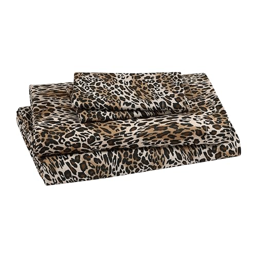 Beatrice Home Fashions Bedrucktes Mikrofaser-Bettwäsche-Set, weich, bequem, pflegeleicht, enthält 1 Spannbetttuch mit 30,5 cm tiefen Taschen, 1 Bettlaken, Kissenbezug, Queen-Size-Bett, Beatrice Home Fashions Bedrucktes Mikrofaser-Bettwäsche-Set, weich, bequem, pflegeleicht, enthält 1 Spannbetttuch mit 30,5 cm tiefen Taschen, 1 Bettlaken, Kissenbezug, Queen-Size-Bett, von Beatrice Home Fashions
