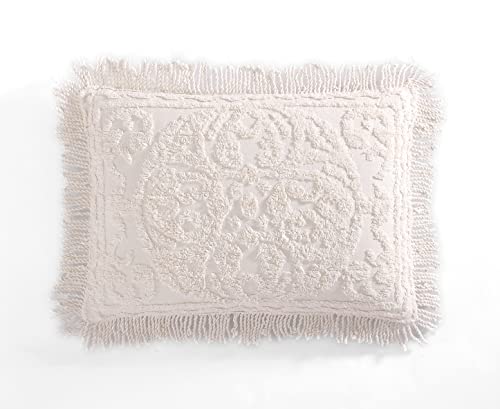 Beatrice Home Fashions Medaillon Chenille, King Sham, Blush von Beatrice Home Fashions