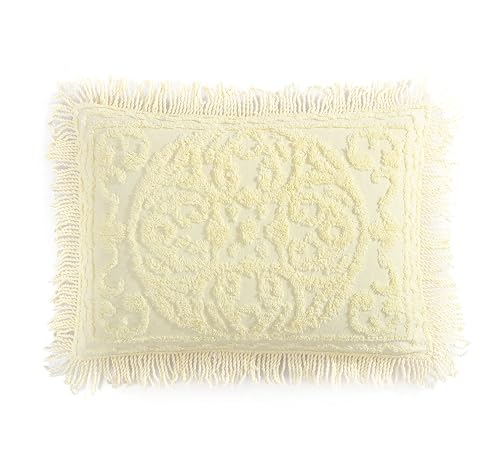 Beatrice Home Fashions Medallion Chenille, King Sham, Gelb von Beatrice Home Fashions