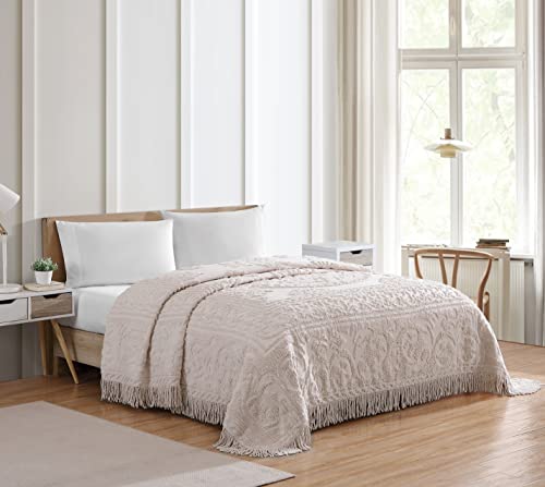 Beatrice Home Fashions Medaillon Chenille, voll, erröten von Beatrice Home Fashions