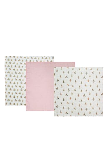 Beatrix Potter Flopsy Baby Collection Muslin Squares (Set of 3) von Beatrix Potter