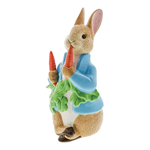 Beatrix Potter Peter Rabbit W Radish Figurine von Beatrix Potter
