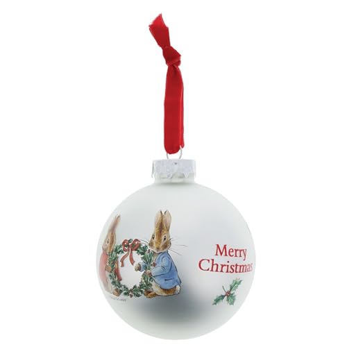 Beatrix Potter Peter And Flopsy Bauble, 8 x 0.8 x 0.8 cm von Beatrix Potter