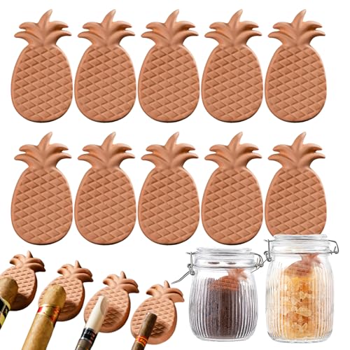 BeauFairy 10 Stück Terrakotta-brauner Zuckersparer, Brauner Zuckerbehälter und Weichmacher, Wiederverwendbare für Lebensmittelbehälter, Zuckersparer für Absorption Brauner Zuckerhalter, 005 BeauFairy 10 Stück Terrakotta-brauner Zuckersparer, Brauner Zuckerbehälter und Weichmacher, Wiederverwendbare für Lebensmittelbehälter, Zuckersparer für Absorption Brauner Zuckerhalter, 005 von BeauFairy