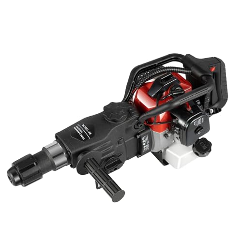 Benzin Schlagbohrmaschine 33CC 2-Takt Hammer-Bohrmaschine 1000W 3200/min Schlagbohrer mit 3 Bohrer schlagbohrhammer Maximaler Bohrdurchmesser 40mm Stemmhammer Benzin Schlagbohrmaschine 33CC 2-Takt Hammer-Bohrmaschine 1000W 3200/min Schlagbohrer mit 3 Bohrer schlagbohrhammer Maximaler Bohrdurchmesser 40mm Stemmhammer von Beaudreaul