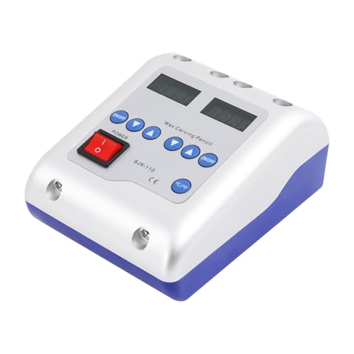 Digital Elektrisch Wax Maschine AC240V Elektrisches Wachsmesser für Zahnärzte Mit 6 Spitzen and 2 LED-Displays Waxing Maschine Mehrzweckwachs Schnitzwerkzeug, für Zahnmedizin, Industrie, Schnitzen Digital Elektrisch Wax Maschine AC240V Elektrisches Wachsmesser für Zahnärzte Mit 6 Spitzen and 2 LED-Displays Waxing Maschine Mehrzweckwachs Schnitzwerkzeug, für Zahnmedizin, Industrie, Schnitzen von Beaudreaul