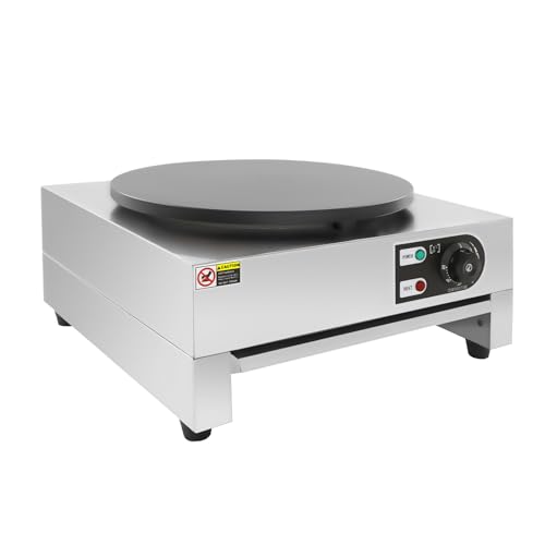Elektrischer Crepes Maker 3KW Crepesmaker Einstellbar 50-300℃ Antihaftbeschichtete Crepe Maschine, für Zubereitung von Pfannkuchen, Eierpfannkuchen, Crêpes usw Elektrischer Crepes Maker 3KW Crepesmaker Einstellbar 50-300℃ Antihaftbeschichtete Crepe Maschine, für Zubereitung von Pfannkuchen, Eierpfannkuchen, Crêpes usw von Beaudreaul
