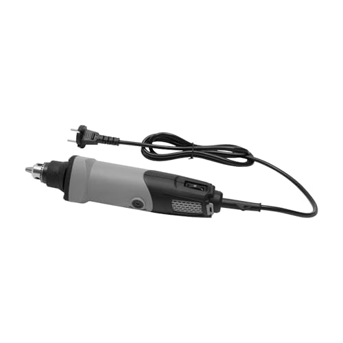 Geradschleifer 400W Elektrische Schleifbohrmaschine 6 Geschwindigkeitsmodi Stabschleifer Druckluftschleifer,5000-28000r/min Luftschleifer, für Gravieren, Schneiden und Schleifen usw von Beaudreaul
