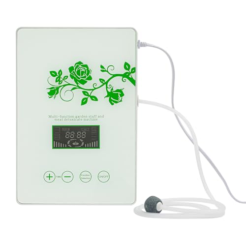 Ozongenerator 600mg/h Ozongerät Ozon-Luftreiniger Ozone Generator mit 2 Air Stones Ozon Maschine Reinigen mit LED Timer, für Gemüse, Obst und Fleisch zu Reinigen von Beaudreaul