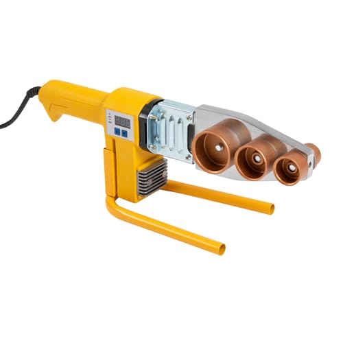 Rohr Schweißgerät 1000W Rohrschweißwerkzeug mit Digitaler Anzeige and 6 Schneidköpfe Muffenschweißgerät 0-320°C Schweißer Kit, für PPR, PE, PP, HDPE, PVC und PPC usw Rohr Schweißgerät 1000W Rohrschweißwerkzeug mit Digitaler Anzeige and 6 Schneidköpfe Muffenschweißgerät 0-320°C Schweißer Kit, für PPR, PE, PP, HDPE, PVC und PPC usw von Beaudreaul