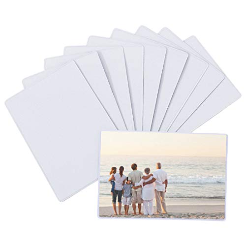 Beaufy HAMRAY Nicht Magnetisch Selbstklebend Kühlschrank Bilderrahmen Set 4x6 Zoll Collage Poster für Glatt Sauber Holz Glas Metall Plastik Wand Wohnkultur Küche Packung mit 10 von CigyYogy