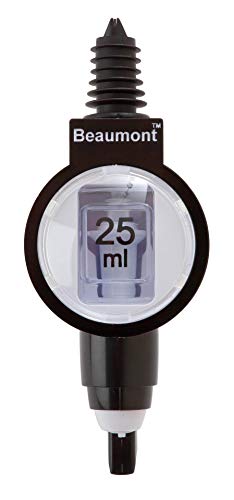 Beaumont Spirituosendosierer 2,5cl 3134, Schwarz von Beaumont