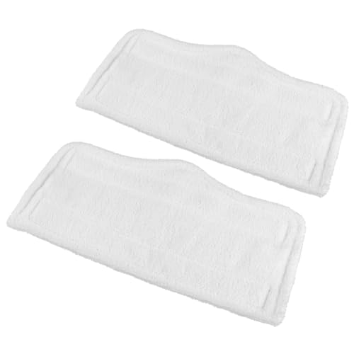 Beaupretty 1 Satz Wiederverwendbare Dampfmopp Pads Waschbare Mikrofaser Überzüge Für Bodenwischer Kompatibel Mit Dampfreinigern Langlebig Schmutzaufnahme 2 Stück von Beaupretty