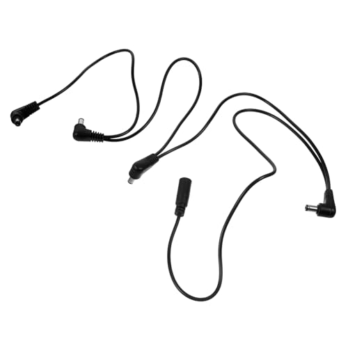 Beaupretty 1 Stück Effector Power Cord für Gitarre Robuste Verbindungskabel mit Hoher Zuverlässigkeit für Effektive Pedalstromversorgung von Beaupretty