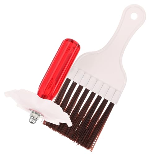 Beaupretty 1satz Radiator Fin Comb Reinigungswerkzeug Für Klimaanlage Und Kühlschrank Edelstahlbürste Und Kunststoffkamm Für Effektive Kondensatorreinigung Und Staubentfernung von Beaupretty