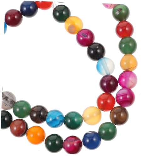 Beaupretty 2 Saiten Natürliche Achatperlen DIY Schmuckperlen für Armbänder Basteln Polierte Runde Naturstein Perlen mit Bohrung Vielseitige Perlen für Perlenketten und Armbänder Selber Beaupretty 2 Saiten Natürliche Achatperlen DIY Schmuckperlen für Armbänder Basteln Polierte Runde Naturstein Perlen mit Bohrung Vielseitige Perlen für Perlenketten und Armbänder Selber von Beaupretty