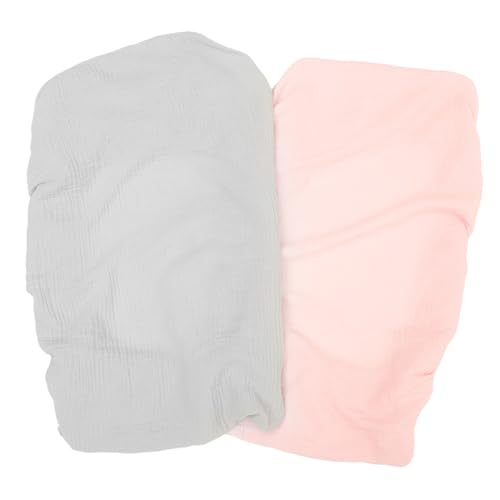 Beaupretty 2 Stck. Teiliges Elastische Wickelauflagenbezüge Waschbare Wiederverwendbare Wickeltischauflage Hüllen Hautfreundlich Passend für Wickelkommoden und von Beaupretty