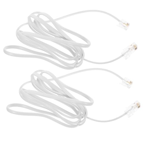 Beaupretty 2 Stück Adapter Telefonleitung zu Ethernet Verlängerungskabel Hochgeschwindigkeitsübertragung für Zuhause und Büro Beaupretty 2 Stück Adapter Telefonleitung zu Ethernet Verlängerungskabel Hochgeschwindigkeitsübertragung für Zuhause und Büro von Beaupretty