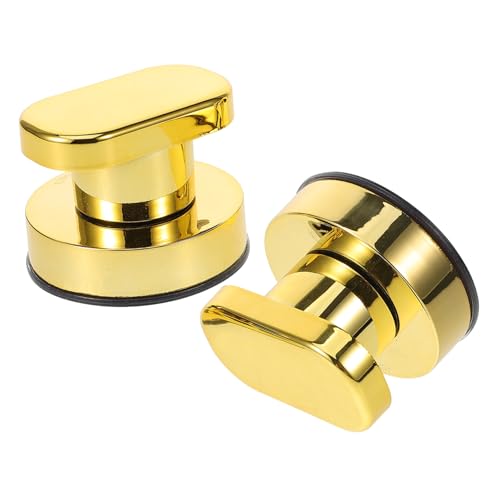 Beaupretty 2 Stück Stanzfreier Handlauf Mit Saugnapf Haltegriff Aufhängen Robuste Duschzubehörschienen Für Badezimmer Starker Saugnapfgriff Kunststoff Golden von Beaupretty