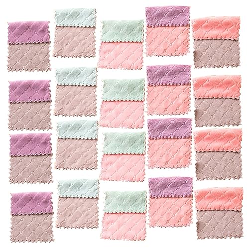 Beaupretty 20 Stück Teiliges Plüsch Küchentuch Saugfähige Fusselfreie Reinigungstücher für Geschirr und Oberflächen Beidseitig Langlebig Vielseitig Einsetzbar für Küche und Haushalt Beaupretty 20 Stück Teiliges Plüsch Küchentuch Saugfähige Fusselfreie Reinigungstücher für Geschirr und Oberflächen Beidseitig Langlebig Vielseitig Einsetzbar für Küche und Haushalt von Beaupretty