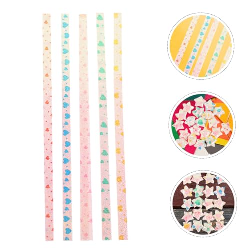Beaupretty 240 Stück Perlmutt Origami Papierstreifen für Sterne DIY Dekorative Papierstreifen in Regenbogenfarben zum Basteln von Faltsternen und Origami Kunst für Anfänger und Beaupretty 240 Stück Perlmutt Origami Papierstreifen für Sterne DIY Dekorative Papierstreifen in Regenbogenfarben zum Basteln von Faltsternen und Origami Kunst für Anfänger und von Beaupretty