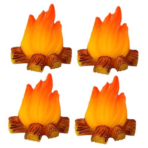 Beaupretty 4 Stück Miniatur Lagerfeuer Realistisch Gestaltetes Fake Fireplace Harz Deko für Puppenhaus Micro Landschaft Camping Feuermodell als Detailreiche Feuerstelle Ornamente Beaupretty 4 Stück Miniatur Lagerfeuer Realistisch Gestaltetes Fake Fireplace Harz Deko für Puppenhaus Micro Landschaft Camping Feuermodell als Detailreiche Feuerstelle Ornamente von Beaupretty