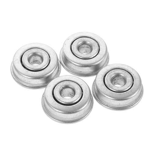 Beaupretty 4 Stück Vorne Ersatz Bewegungsräder Rollstühle Rollstuhlräder Lager Lenkrolle Lenksäulenlager Für Elektroroller Kohlenstoffstahl Silber von Beaupretty