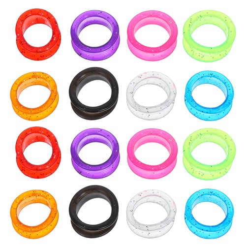 Beaupretty 48 Stücke Silikon Schere Fingerring Friseurschere Daumene Ringe Pflegeschere Für Hunde Schere Daumenring Haar Haustier Kieselgel Gemütlich von Beaupretty