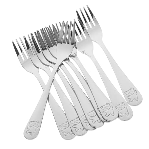 Beaupretty 9 Stück Teiliges Edelstahl Gabelset mit Langem Griff Rostfrei Vielseitig für Obst Dessert und Snacks Leichte Kindergabeln für Picknick und Party Beaupretty 9 Stück Teiliges Edelstahl Gabelset mit Langem Griff Rostfrei Vielseitig für Obst Dessert und Snacks Leichte Kindergabeln für Picknick und Party von Beaupretty