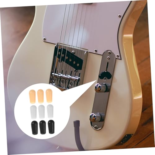 Beaupretty 9 Stück Teiliges Gitarrenschalterknöpfe Toggle Switch Caps Kompakt Farbig Leicht Einfache Montage Ersatz für Elektrische Gitarren Robust und Zuverlässig Beaupretty 9 Stück Teiliges Gitarrenschalterknöpfe Toggle Switch Caps Kompakt Farbig Leicht Einfache Montage Ersatz für Elektrische Gitarren Robust und Zuverlässig von Beaupretty