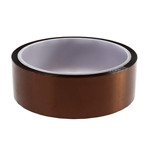 Beaupretty Hitzebeständiges Klebeband, Polyimid und Silikon, 33m x 20mm, Tawny, Elektrisch, Kunststoff und Aluminium kompatibel von Beaupretty