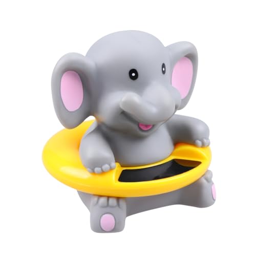 Beaupretty Badezimmer Thermometer für Junge Mädchen Cartoon Elefant Design Mehrzweck Wasserthermometer für Badewanne und Pool Sicher und Schwimmend Geeignet für Kleinkinder Zufällige Farbe von Beaupretty