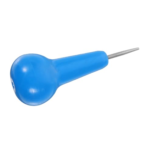 Beaupretty Blindschreibstift Braille-Stift Schriftsteller Blinde Versorgung tragbar Blindenschrift Eingabestift Stiftstifte Rostfreier Stahl Blue von Beaupretty