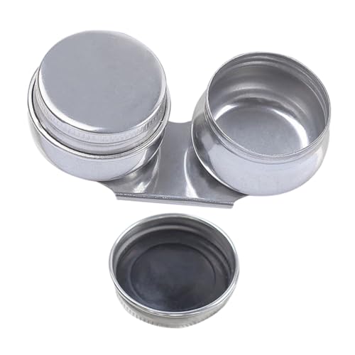 Beaupretty Doppelter Öltopf mit Edelstahlabdeckung für Ölfarben Behälter für Künstler für Aquarellfarben Pinselwascher und Mischpalette Beaupretty Doppelter Öltopf mit Edelstahlabdeckung für Ölfarben Behälter für Künstler für Aquarellfarben Pinselwascher und Mischpalette von Beaupretty