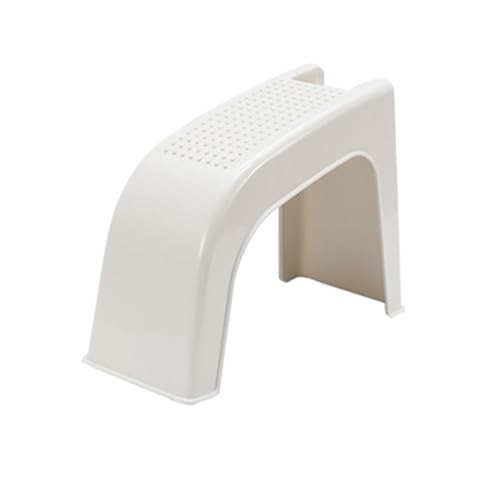 Beaupretty Duschhocker Pediküre Fußstütze Anti rutsch Sitzhocker für Zuhause Multifunktional Robust Beige zum Rasieren und Pediküre Praktische Fußablage für Dusche und Bad von Beaupretty