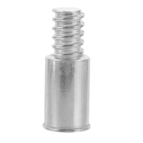 Beaupretty Gewindeadapter Aluminiumlegierung Metallspitze Langlebig Rostfrei Kompatibel Besenstiel Ersatzteil für Verlängerungsstange Robuste Reparatur Gewindespitze von Beaupretty