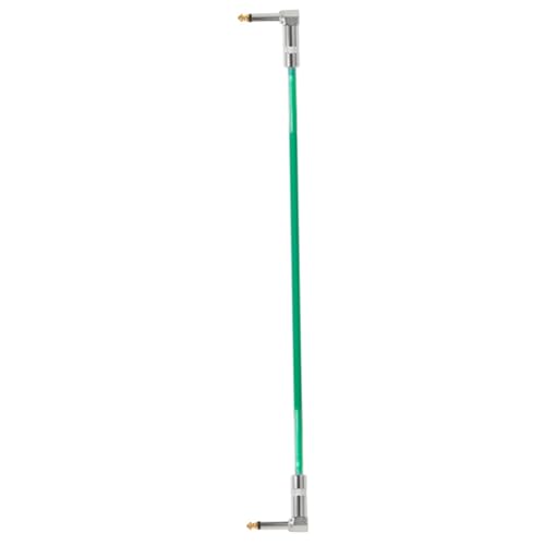 Beaupretty Gitarren Patchkabel Grün Langlebiges PVC Kupfer Kabel Klarer Sound Geeignet für Elektrische Gitarren und Effektpedale Einfache Verbindung für Musiker und Profis von Beaupretty