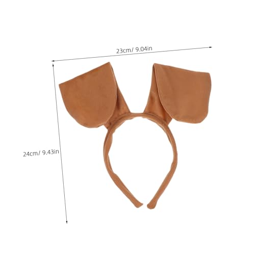 Beaupretty Hund Kostüm Set Teilig mit Braunem Kunstpelz Hund Haarreif Fliege und Nase Niedliches Tierkostüm für Mädchen Fasching Karneval Cosplay Party Beaupretty Hund Kostüm Set Teilig mit Braunem Kunstpelz Hund Haarreif Fliege und Nase Niedliches Tierkostüm für Mädchen Fasching Karneval Cosplay Party von Beaupretty