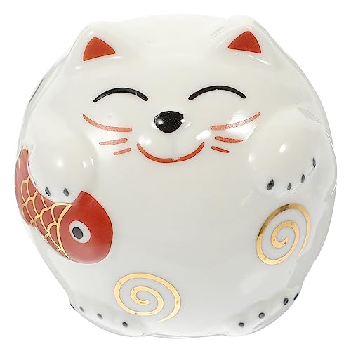 Beaupretty Japanische Maneki Neko Spardose aus Keramik Glückskatze Münzbox für Jungen Dekorative Geldbox als Spargefäß und Wohnaccessoire Geschenkidee für Sammler Beaupretty Japanische Maneki Neko Spardose aus Keramik Glückskatze Münzbox für Jungen Dekorative Geldbox als Spargefäß und Wohnaccessoire Geschenkidee für Sammler von Beaupretty